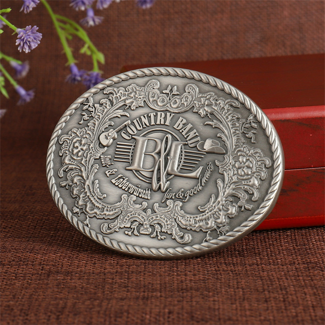 country music Band belt buckle