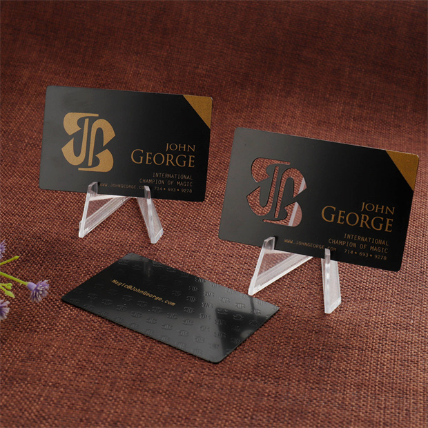 Personalized Custom Logo Metal Business Card
