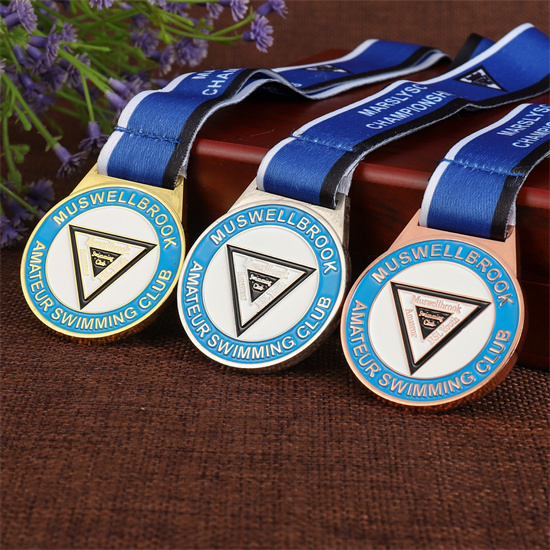 Honor Level 1/2/3 Medal For Amateur Swimming Club & Academy