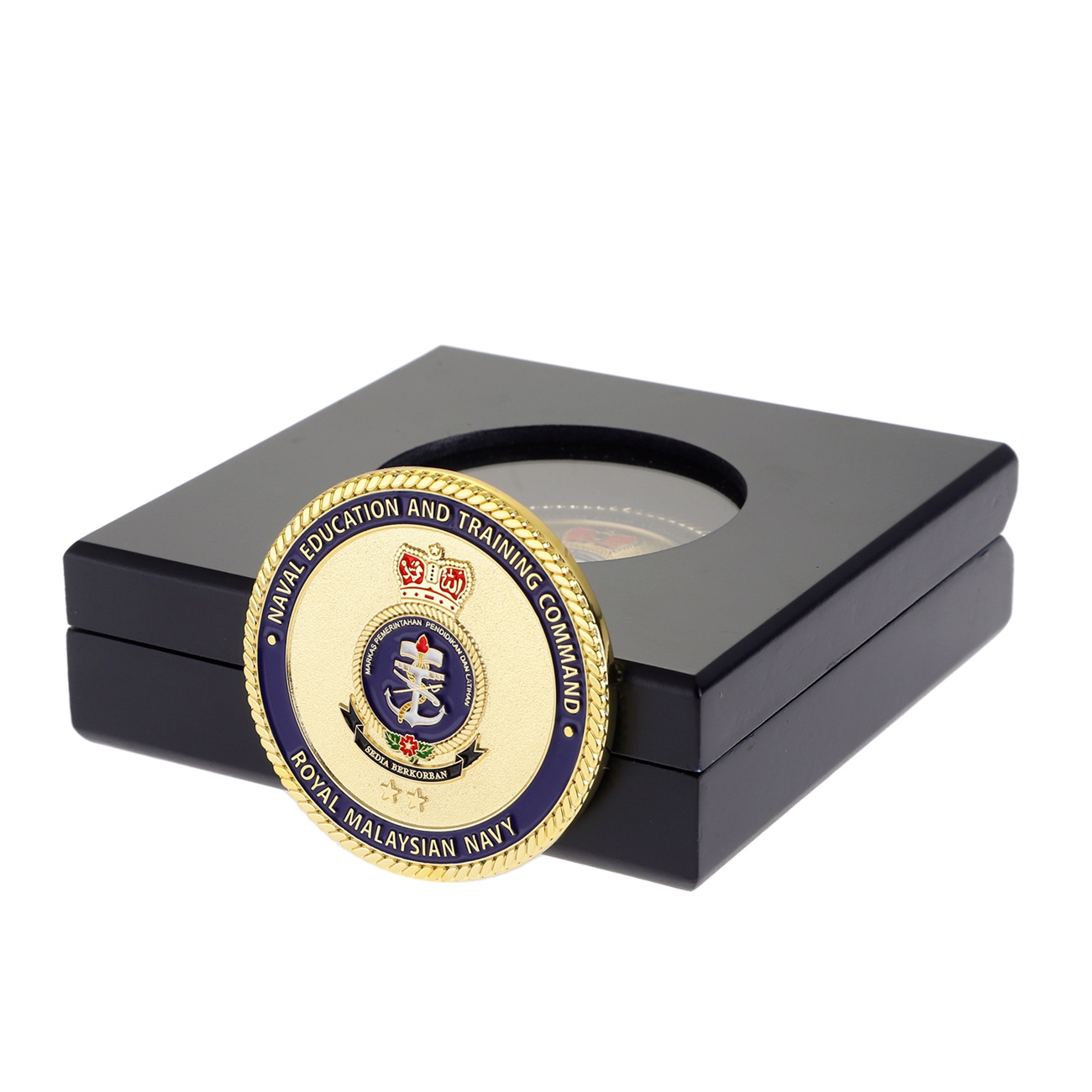 Royal Navy Coin with box 