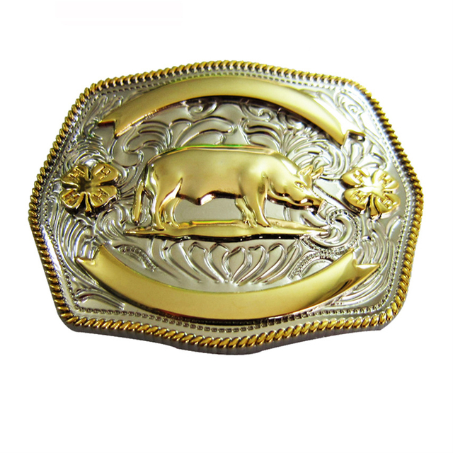 Wholesale Customized Fashion Brass Belt Buckle For Men's