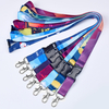 Customized Advertising Colorful Polyester Sublimation Lanyard