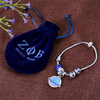 Fashion Jewelry Metal Bracelet with Custom Pendent & Charm