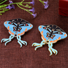 Best Selling Pink Orange Butterfly Kite Lapel Pins