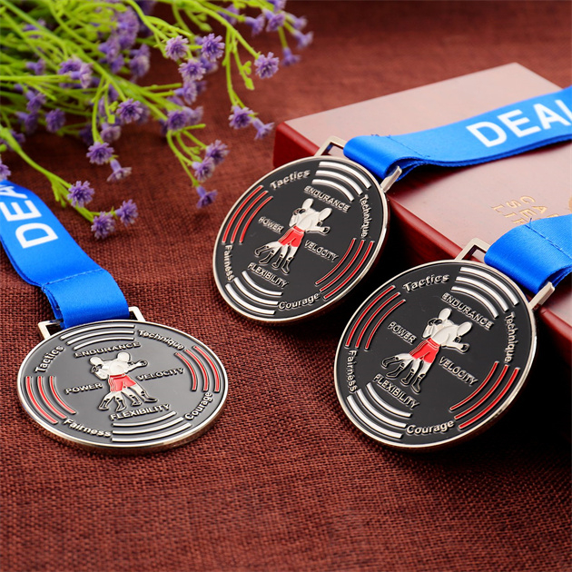 Customized Fitness Nickel Medallion for Boxing Competition