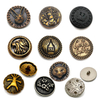 Custom New Style Premium Zinc Alloy Snap Buttons for Clothes