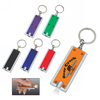 Personalized Rectangle Plastic Light LED Keychain