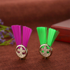 Purple & Green Lapel Pin for Boy Scout District Commissioner 