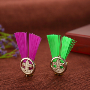 Purple & Green Lapel Pin for Boy Scout District Commissioner 