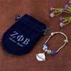 Fashion Jewelry Metal Bracelet with Custom Pendent & Charm