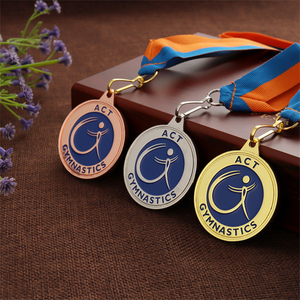 Personalised Australia ACT Gymnastics Sport Metal Medals