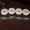 Nickel plated Callaway Divot Tool Hat clip with Ball Marker
