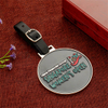 Personalised Singapore Women's Open Metal with Pu Golf Bag Tag
