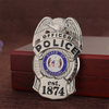 Custom Make 3D Zinc Alloy Badge for Police Department 