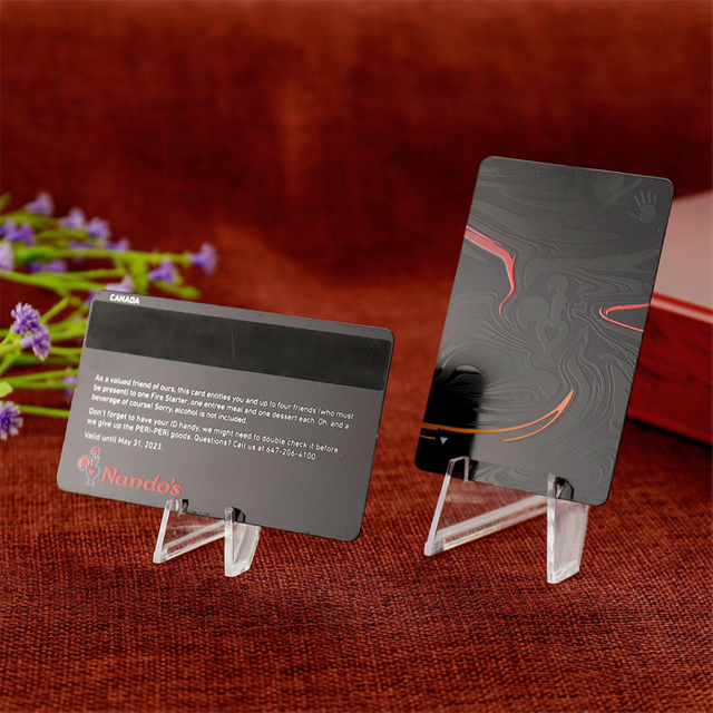 Personalized Custom Logo Metal Business Card