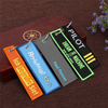 Personalized Promotion Fabric Logo Embroidery Keychain 