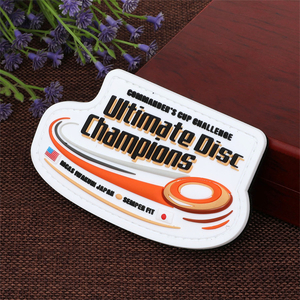 Custom Ultimate Disc Challenge Champion Soft PVC Patch
