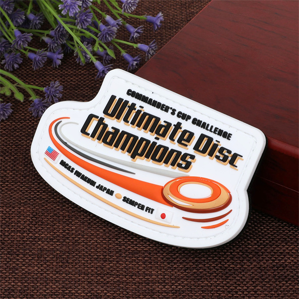 Custom Ultimate Disc Challenge Champion Soft PVC Patch