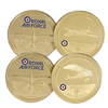 Personalized 3D US Or Royal Air Force Challenge Coins