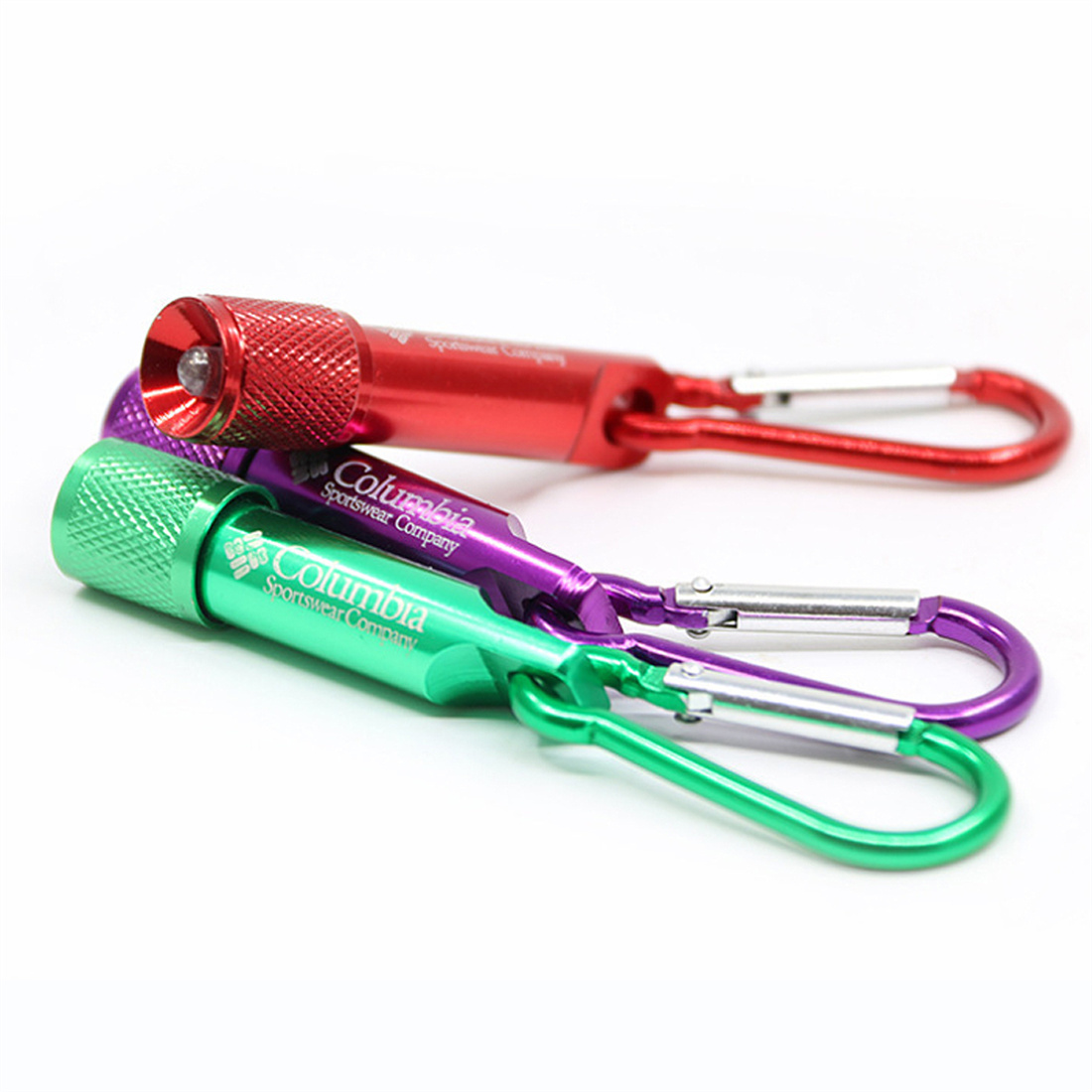 LED Mini flashlight Keychain WITH CUSTOM LOGO PRINTING