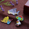 Hot Sale Fashion MDDI GF Cute Animal Lapel Pin Badge