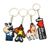 Custom Rubber PVC Keychain with keyring as Promotional Gift