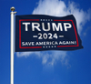 Sublimation Digital Printing USA Advertising Trump Hand Flag