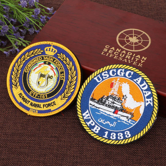 Custom Wholesale Jackets Clothing Logo Embroidered Patches
