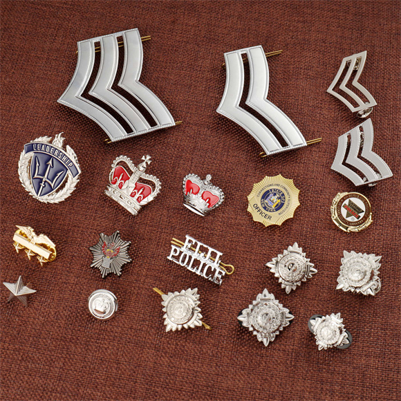 custom lapel pin badges for Fiji Police