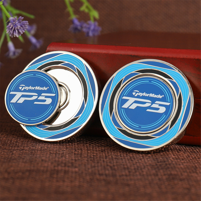 Personalized 40mm Large Metal Mexico Golf Club Ball Markers