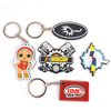 Custom Rubber PVC Keychain with keyring as Promotional Gift