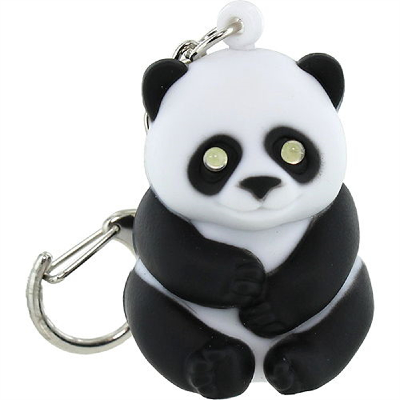 LED Panda Keychain