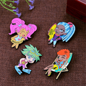 Customized NO Minimum MDDI GF Chibi and Object Lapel Pins