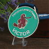 Level 1 2 3 4 5 Passed Custom Metal Silver Swimming Medal