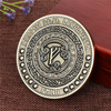 Die Casting Zinc Alloy Challenge Coins in Silver Finish
