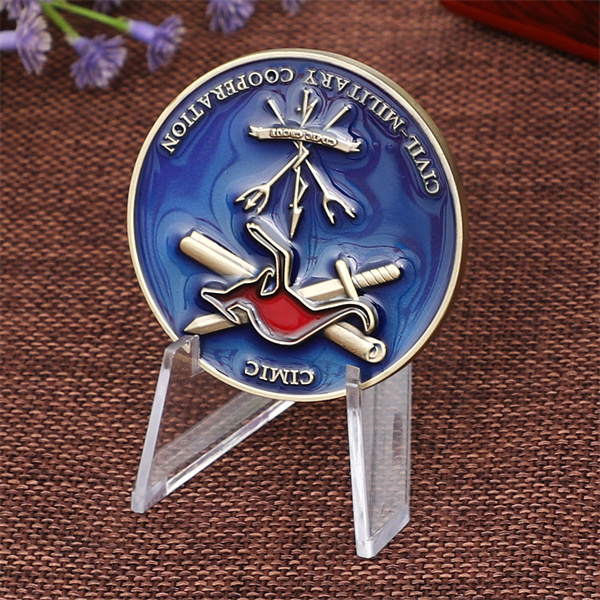 No MOQ! Custom Badge Commemorative Coins For Police Officer