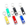 Personalized Rectangle Plastic Light LED Keychain