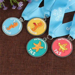 Customized Australia Swimming Level Passed Soft PVC Medal 