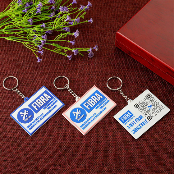 Free Sample Promotional Gift Custom Soft PVC Rubber Keychain
