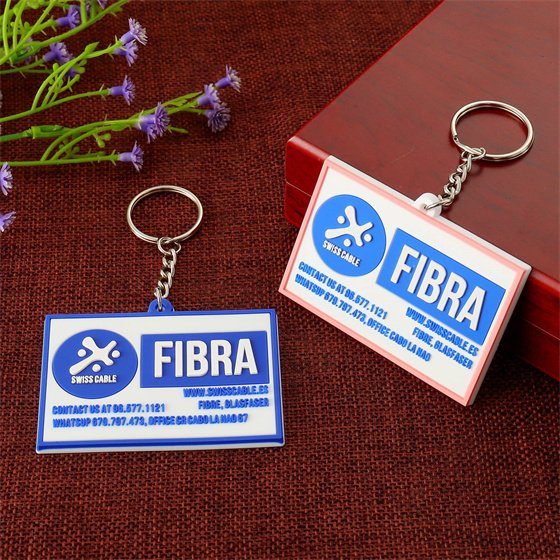 Free Sample Promotional Gift Custom Soft PVC Rubber Keychain