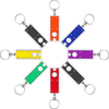 Personalized Rectangle Plastic Light LED Keychain