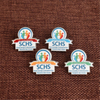 Sunraysia Community Health Service Stamped Bronze Lapel Pin 