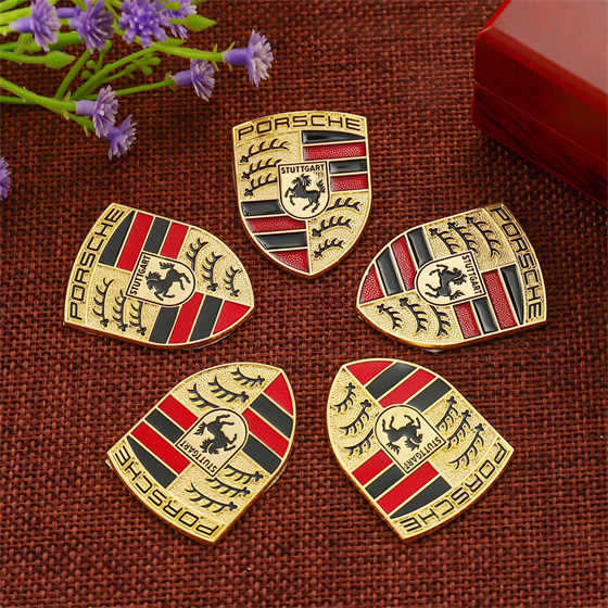 Custom Metal Zinc alloy Soft Enamel Car Emblems 