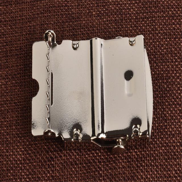 Factory Price Engraved Logo Custom Metal Silver Belt Buckles