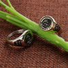 Custom 925 Silver St. Clement's School Graduation Ring Gift