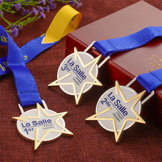 Panama National Championnat 1st 2nd 3rd Place Star Medal