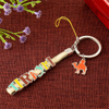 Best Quality Customized Leather KeyChain with 26 Metal Letters