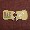 Special 3D Military Gun Vest Door Coin With Unique Design