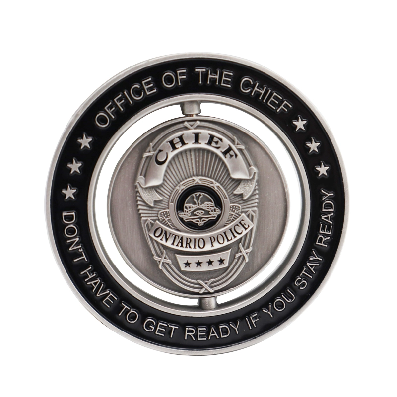 Military Spinning Coin