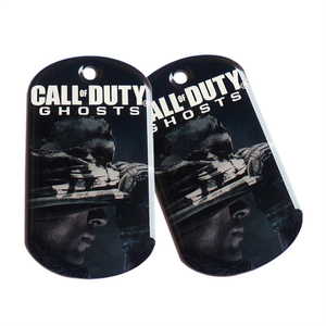 Personalized Hot Games Gall Of Duty Ghosts Metal Dog Tags